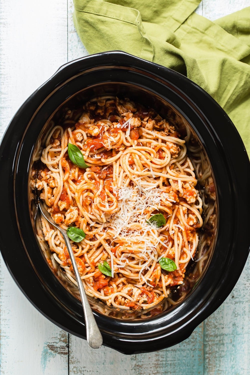 Crock Pot Spaghetti from weelicious.com