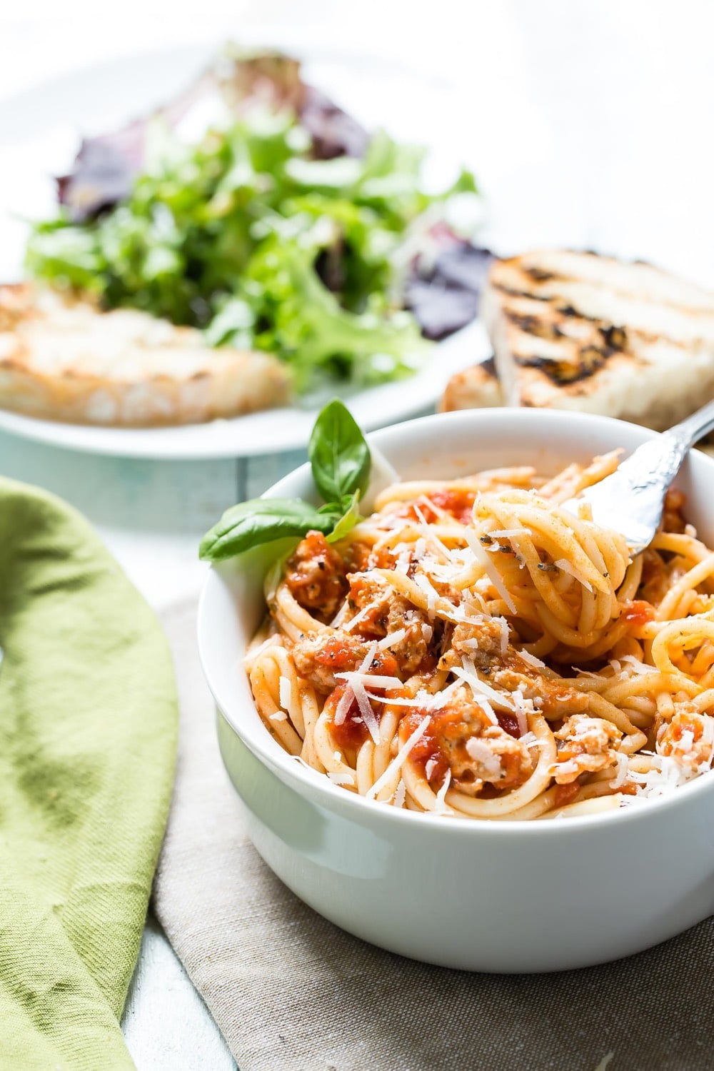 Crock Pot Spaghetti from weelicious.com