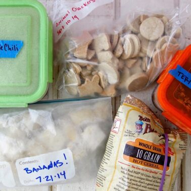 How to Freeze Foods video from weelicious.com