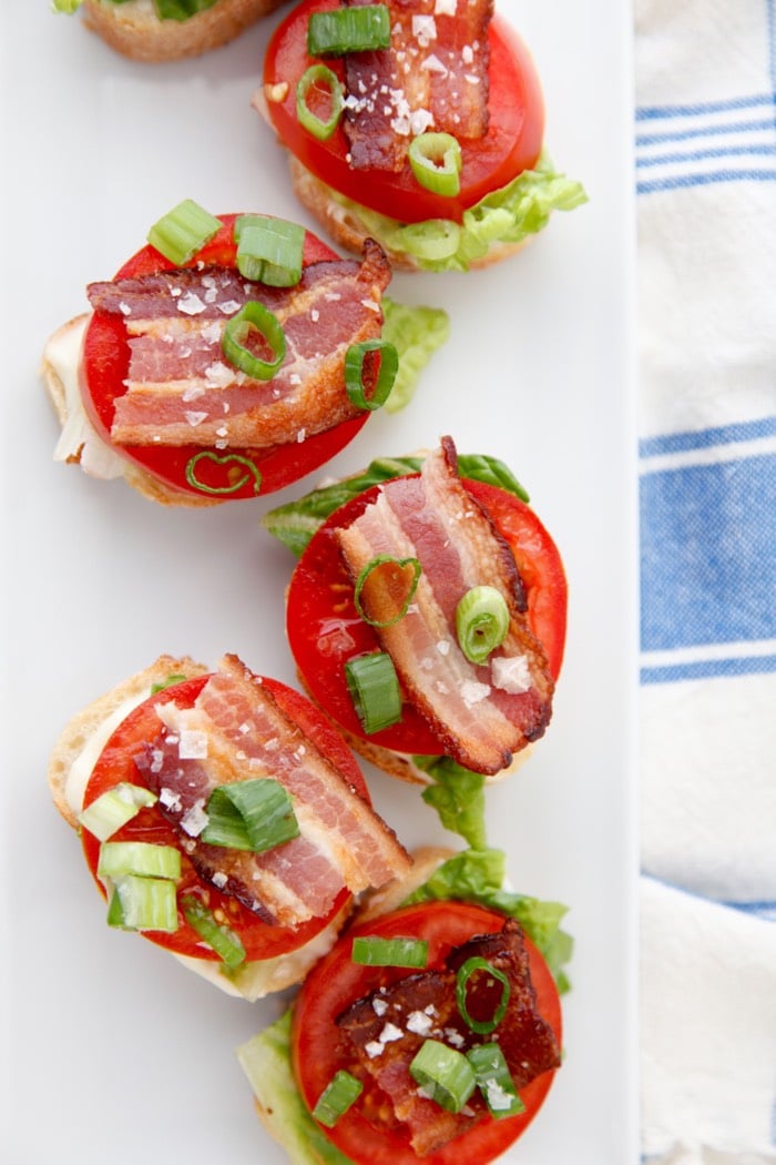 BLT Bites from weelicious.com