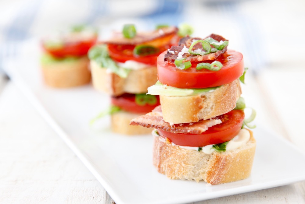 BLT Bites from weelicious.com