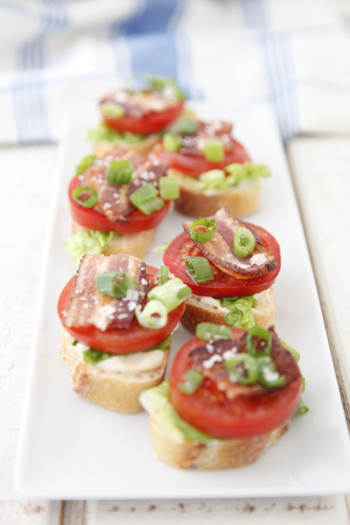 BLT Bites from weelicious.com