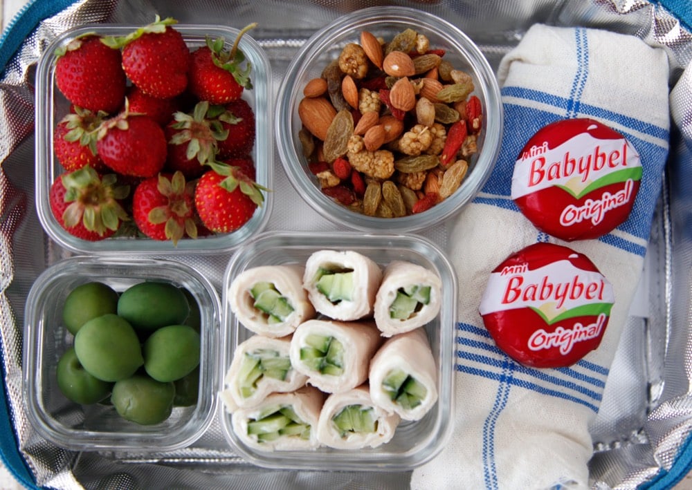 Turkey Cucumber Roll Ups from weelicious.com