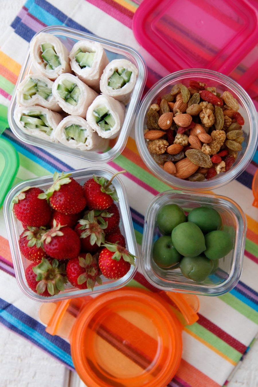 Turkey Cucumber Roll Ups from weelicious.com