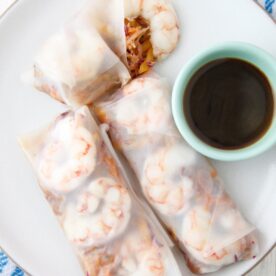 Asian Slaw Spring Rolls from weelicious.com