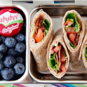 BLT Wraps from weelicious.com