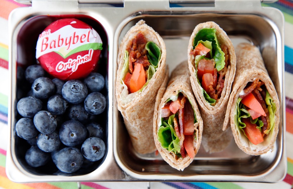 BLT Wraps from weelicious.com