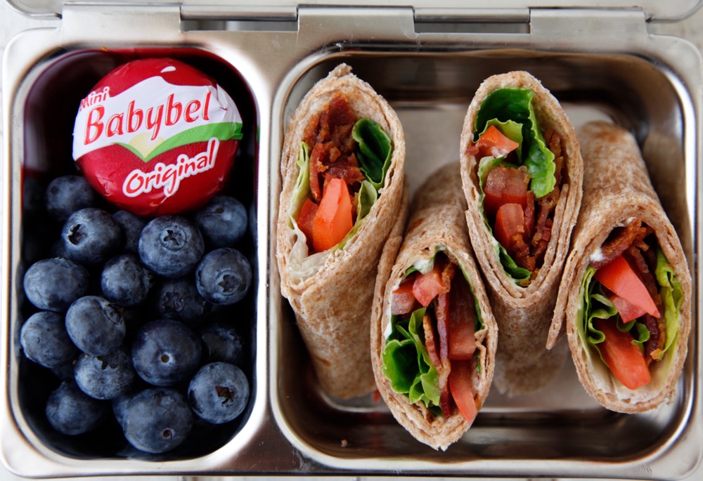 BLT Wraps from weelicious.com