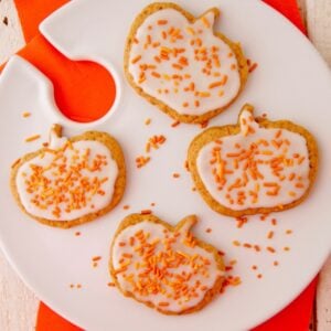 Pumpkin Spice Roll Out Cookies video from weelicious.com