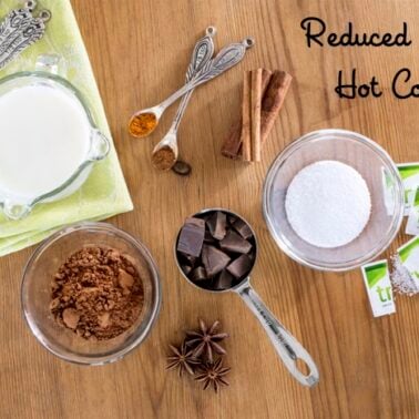 Reduced Sugar Hot Cocoa from weelicious.com