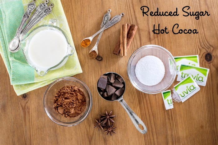 Reduced Sugar Hot Cocoa from weelicious.com