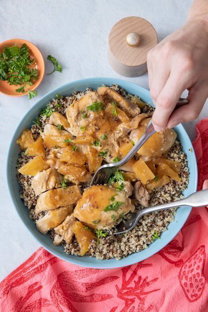 Crock Pot Hawaiian Chicken from Weelicious.com