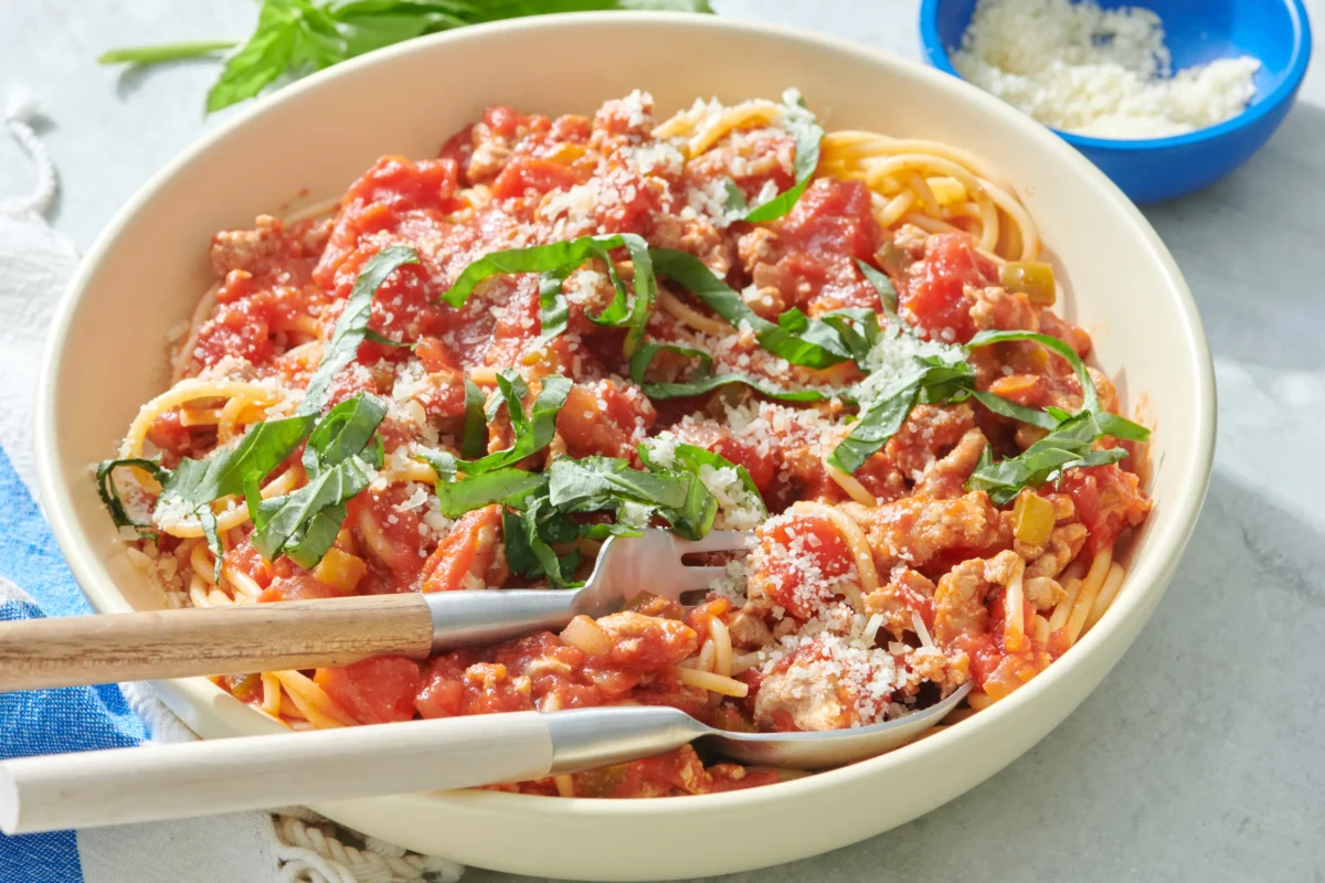 Ground Turkey Spaghetti Sauce
