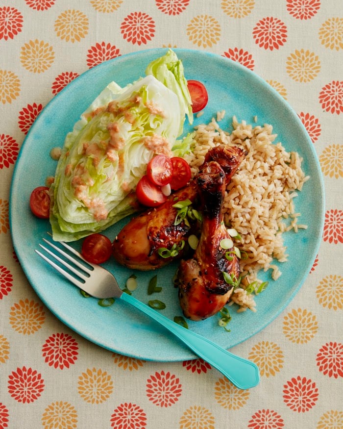 Japanese Sticky Chicken recipe from weelicious.com