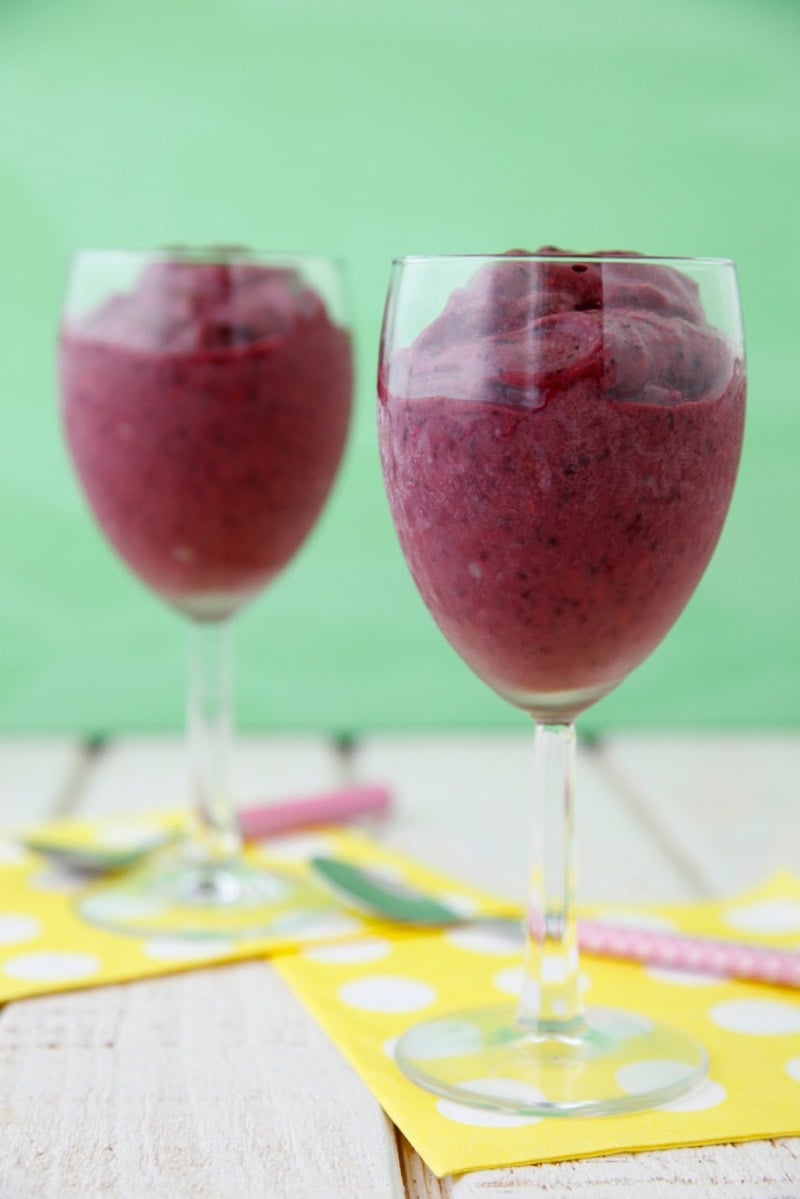 Antioxidant Ice Cream recipe from weelicious.com