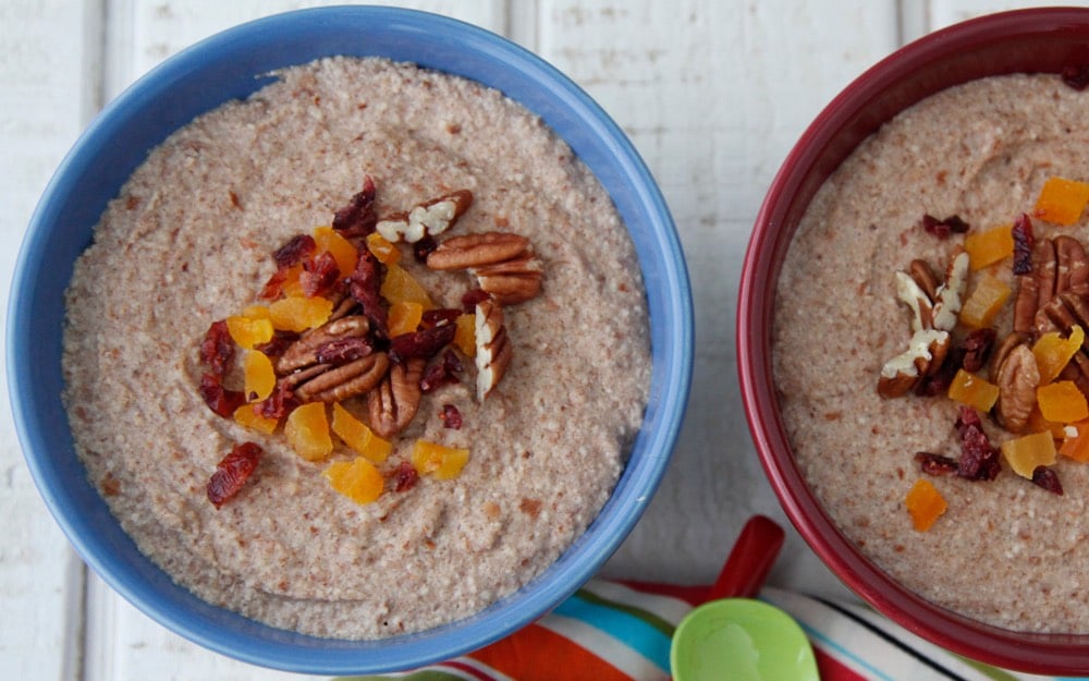 Gluten-Free Banana Porridge from weelicious.com