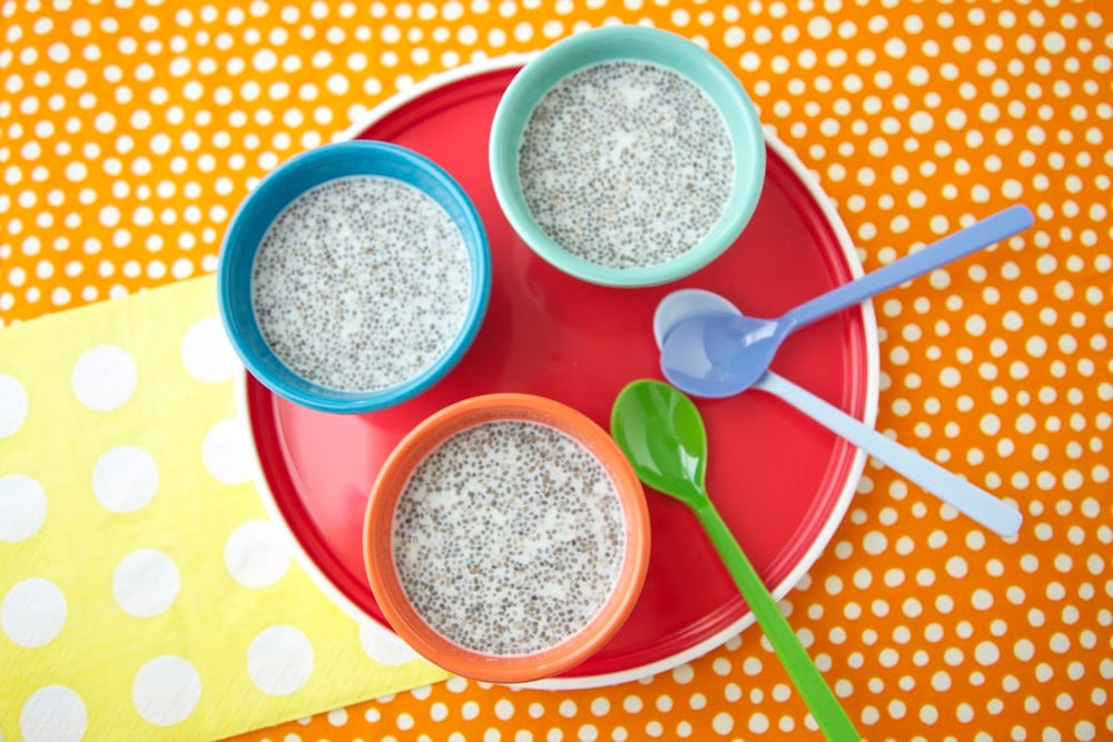 Vanilla Chia Seed Pudding from weelicious.com