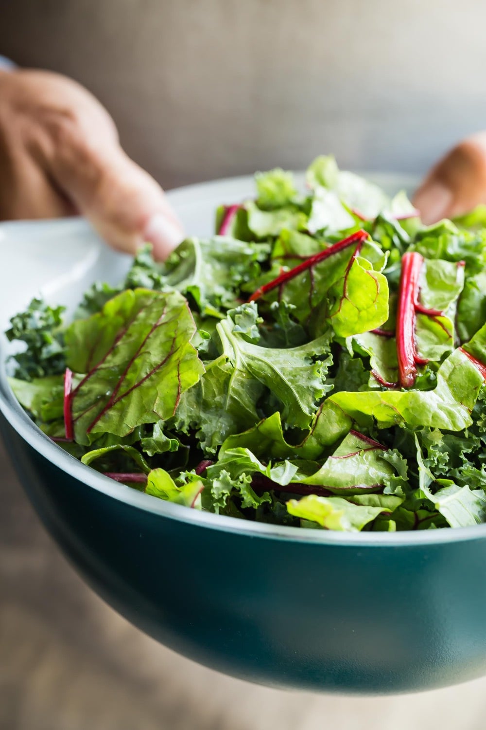 Turmeric Sauteed Greens from weelicious.com