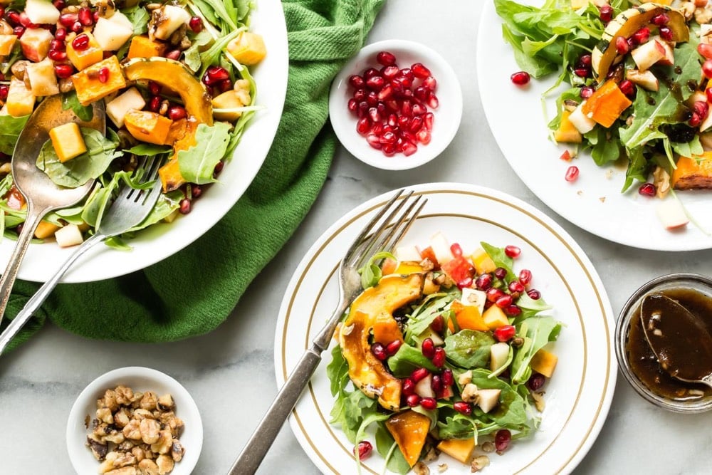 Harvest Salad from weelicious.com