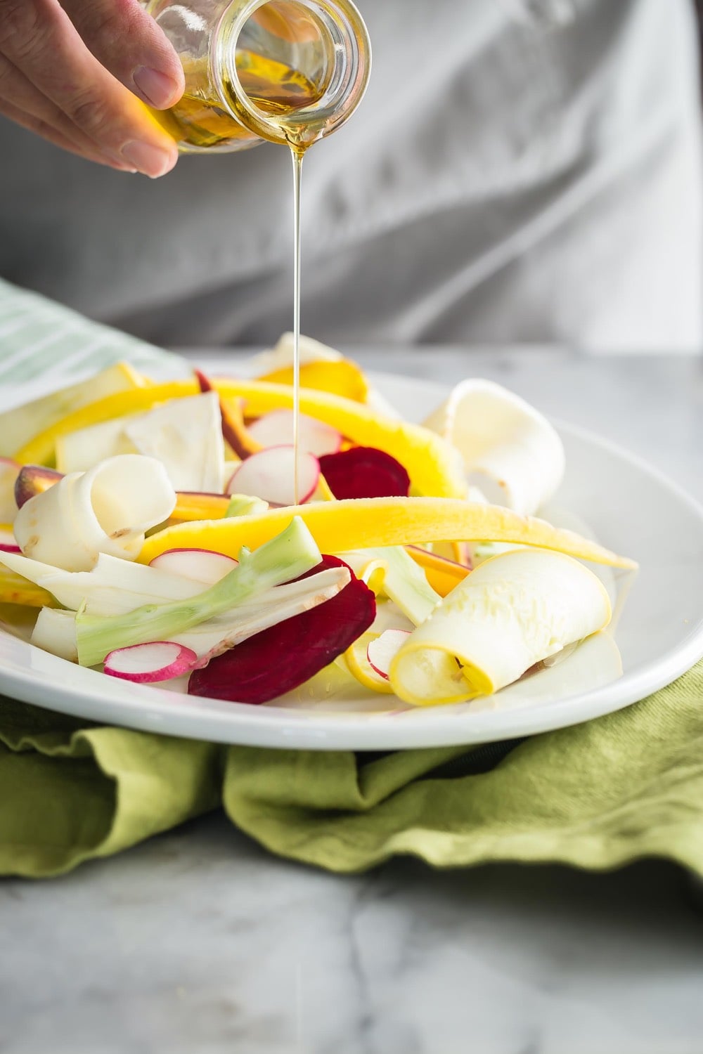 Shaved Vegetable Salad from weelicious.com