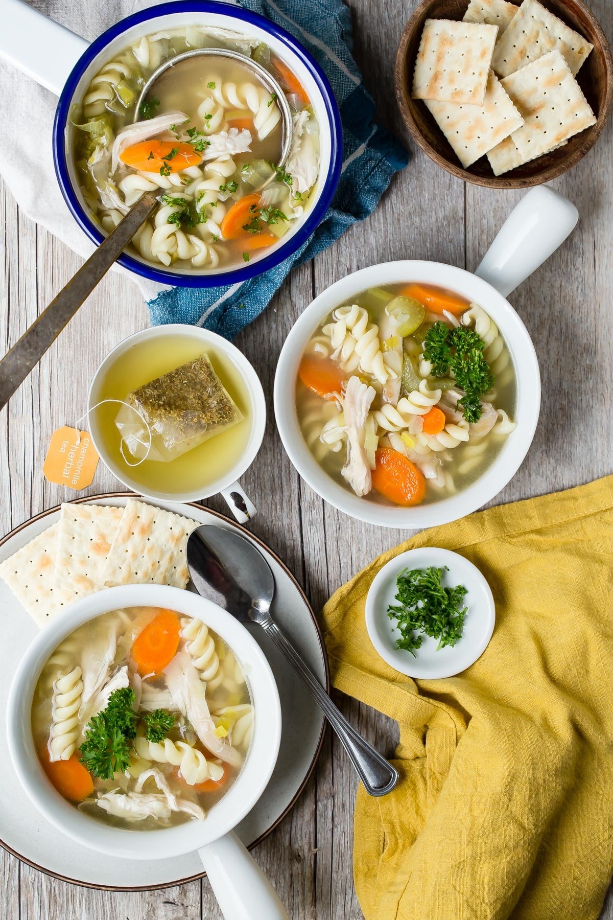 Slow Cooker Chicken Noodle Soup from weelicious.com