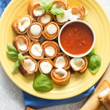 Grilled Pizza Roll Ups from weelicious.com