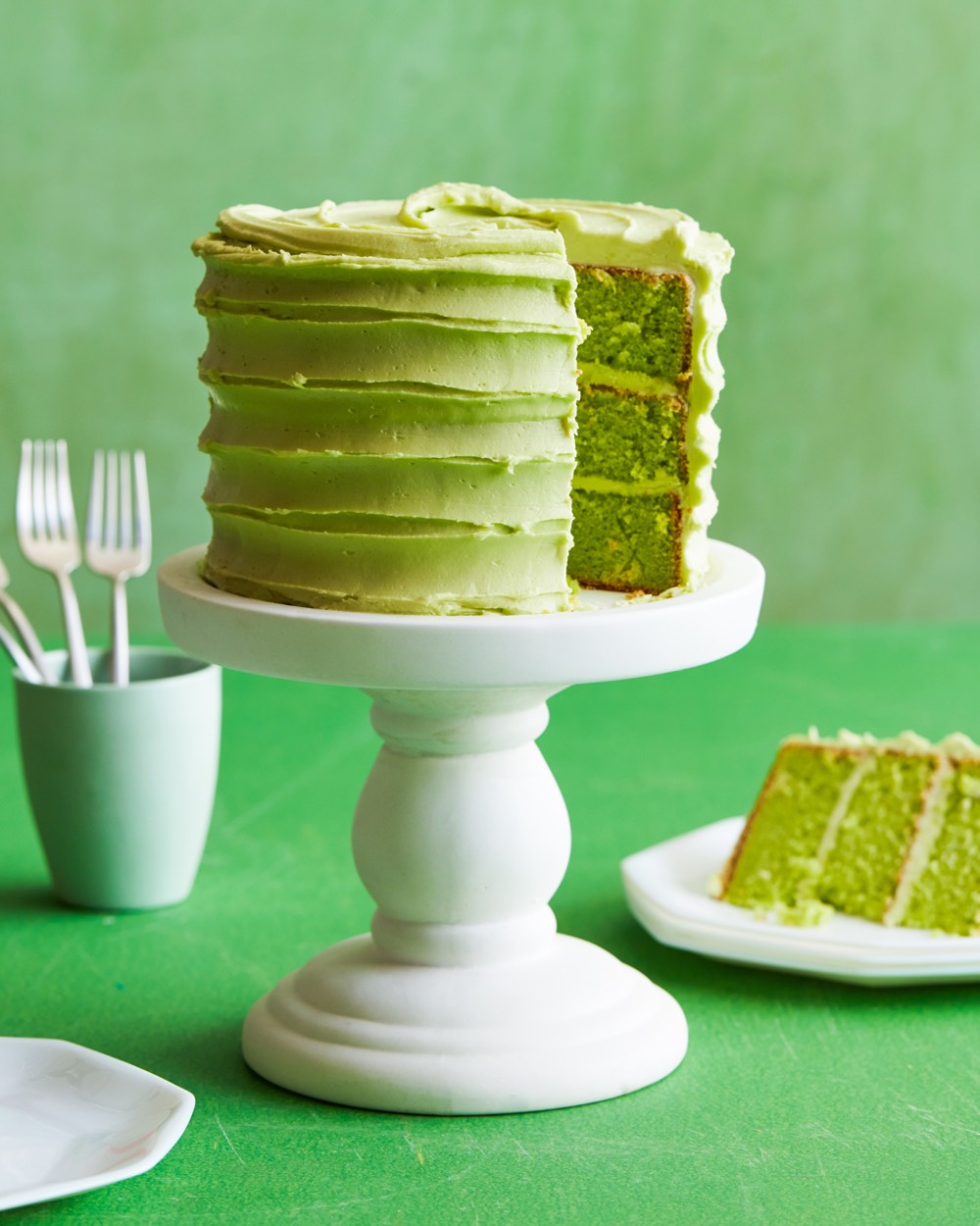 Spinach Smash Cake recipe from weelicious.com