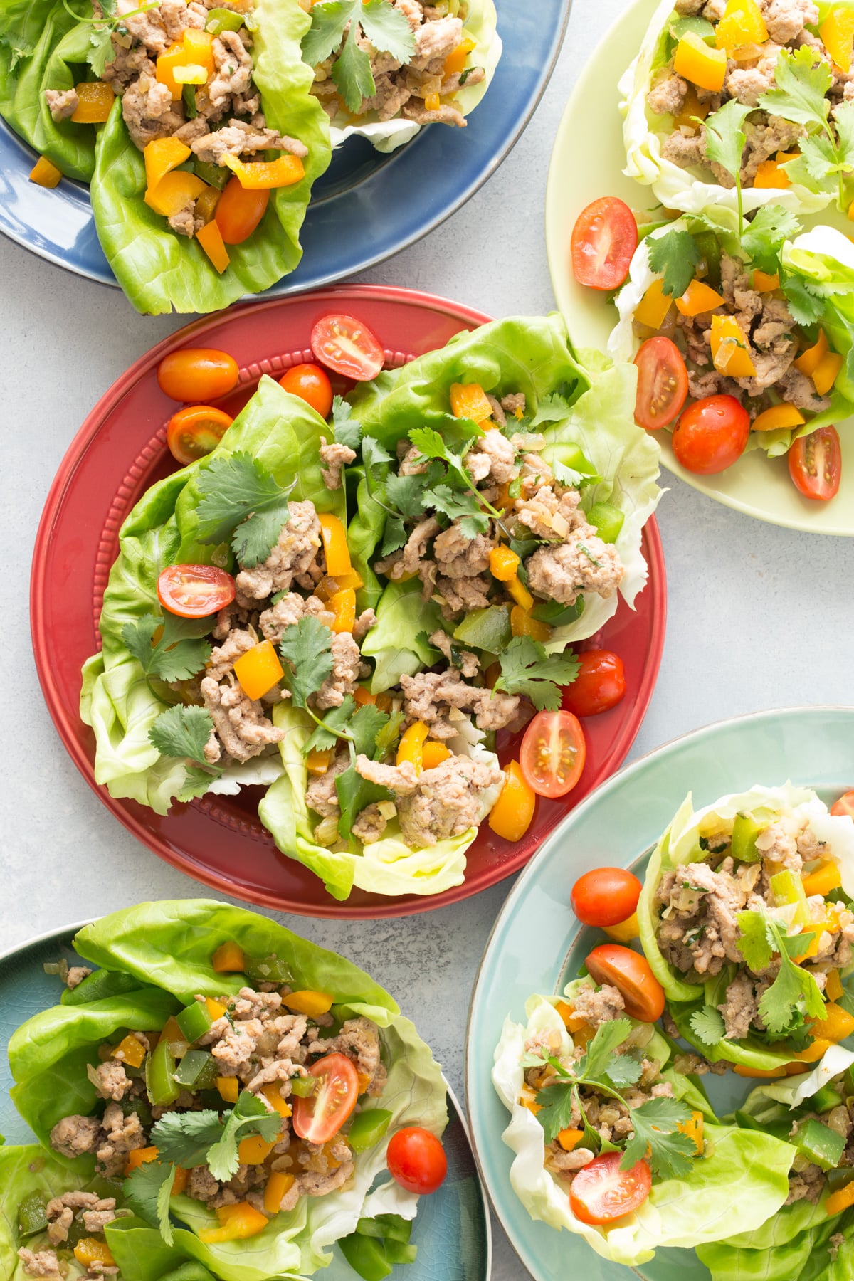 Stir Fried Chicken in Lettuce Cups from weelicious.com