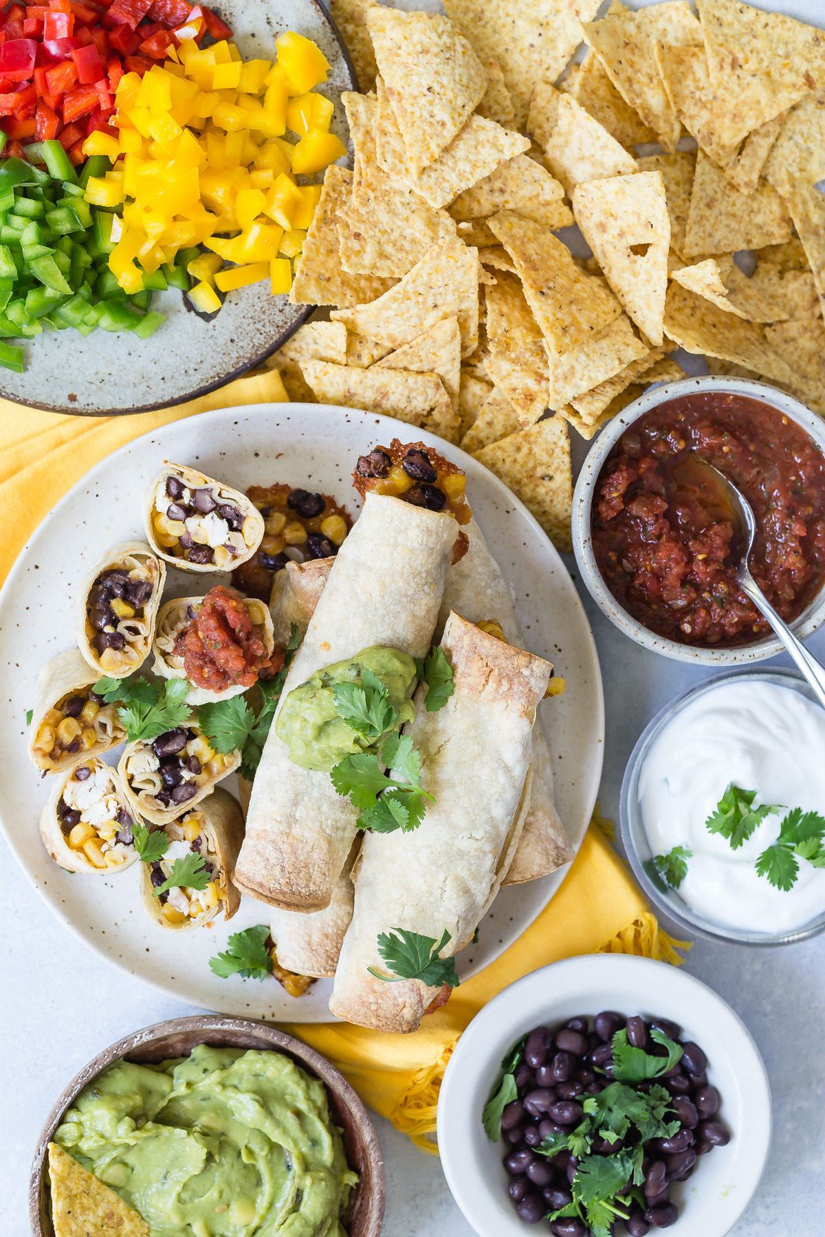 DIY Taquitos from weelicious.com