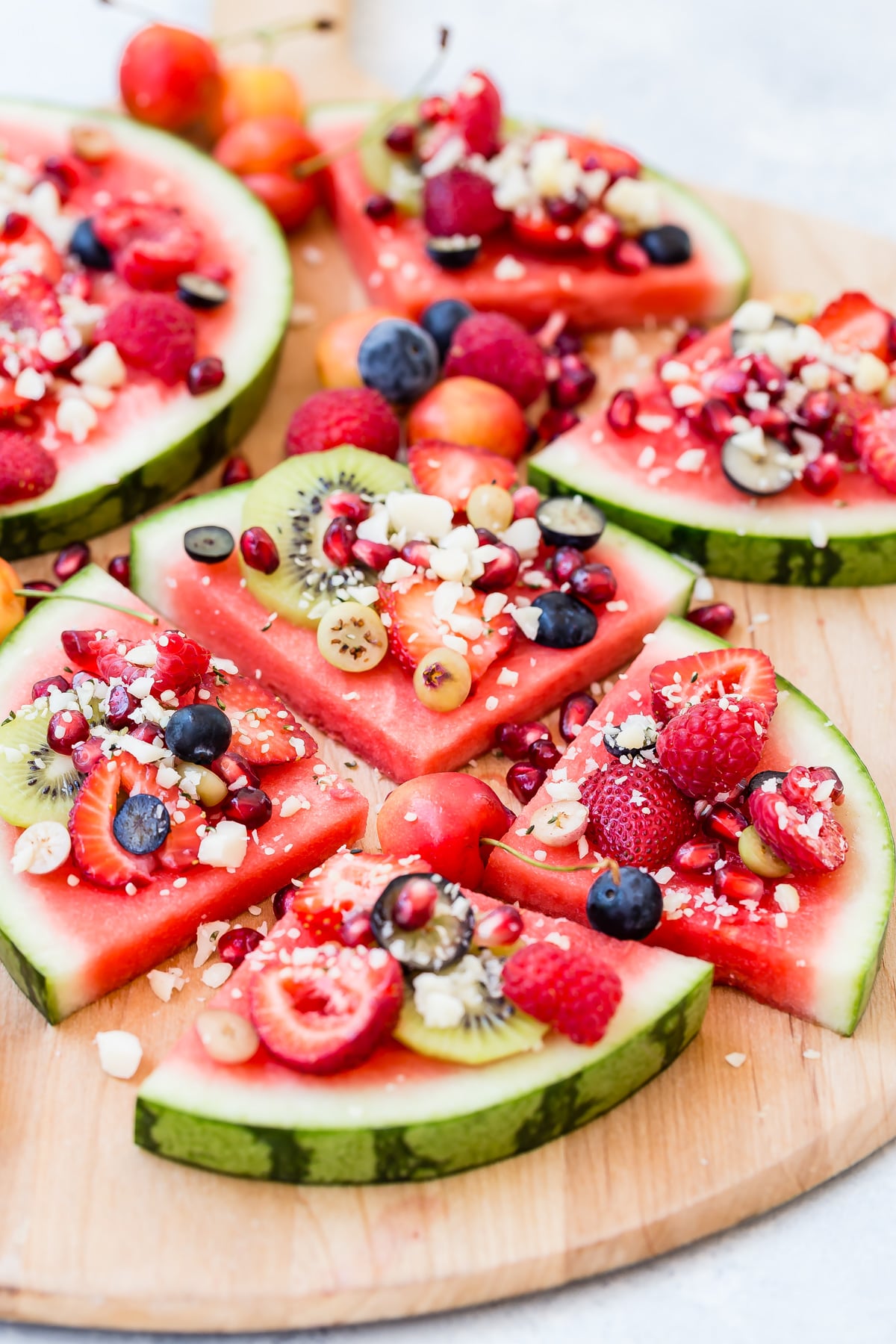 Watermelon Pizza from Weelicious.com