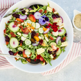 Summer Garden Salad recipe from Weelicious.com