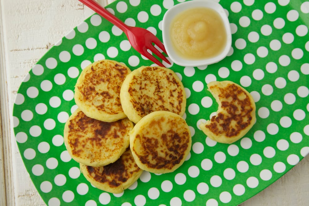 Mashed Potato Cakes from Weelicious.com