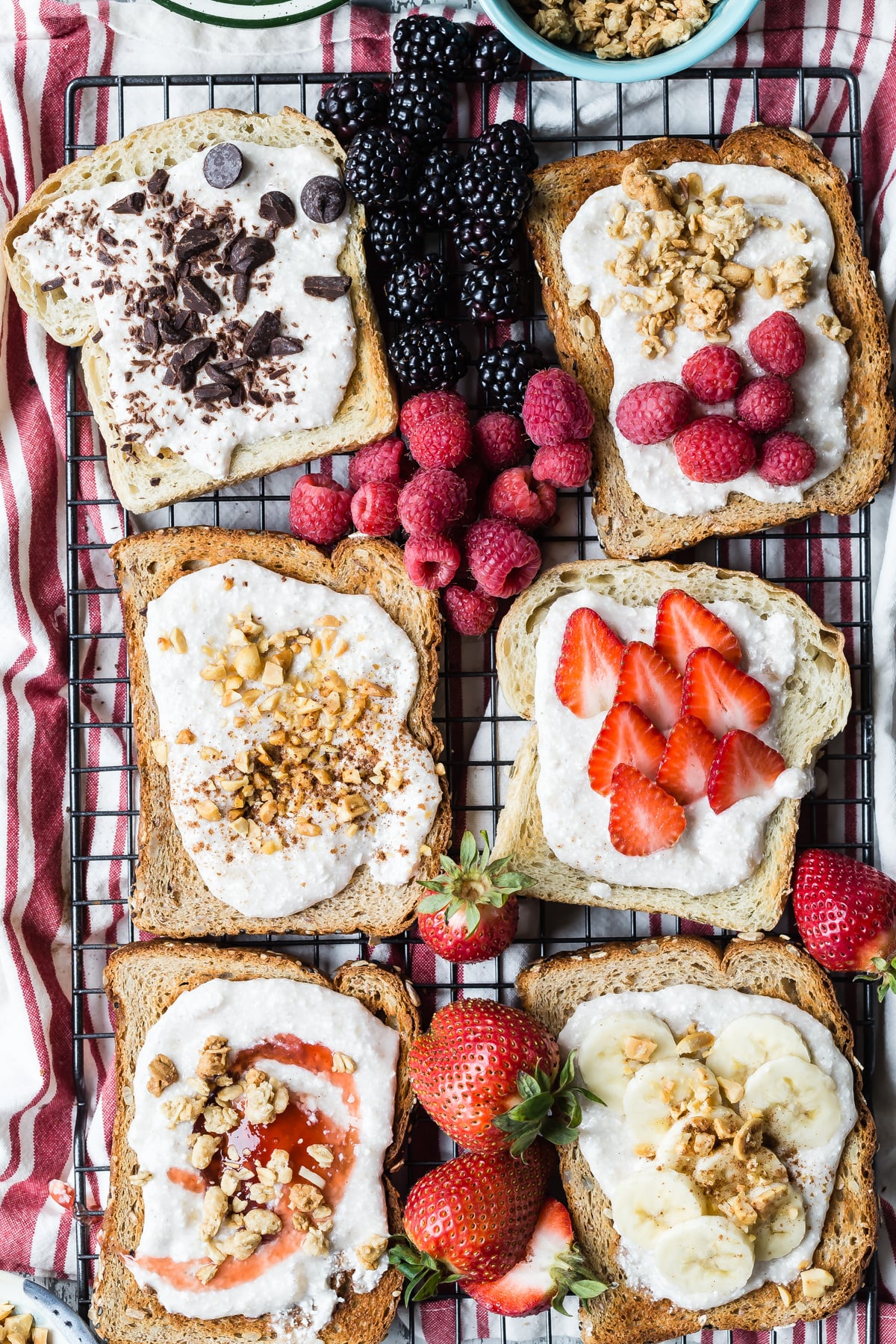 Banana Cottage Cheese Honey Spread from Weelicious.com