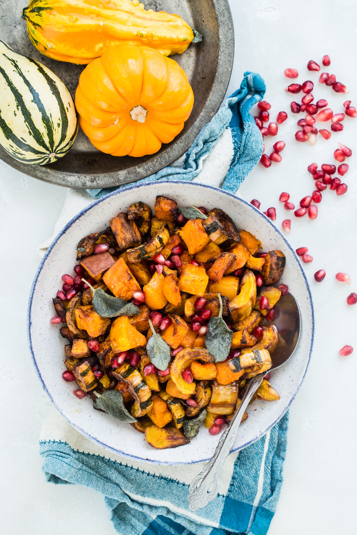 Air Fryer Maple Sage Squash recipe from Weelicious.com