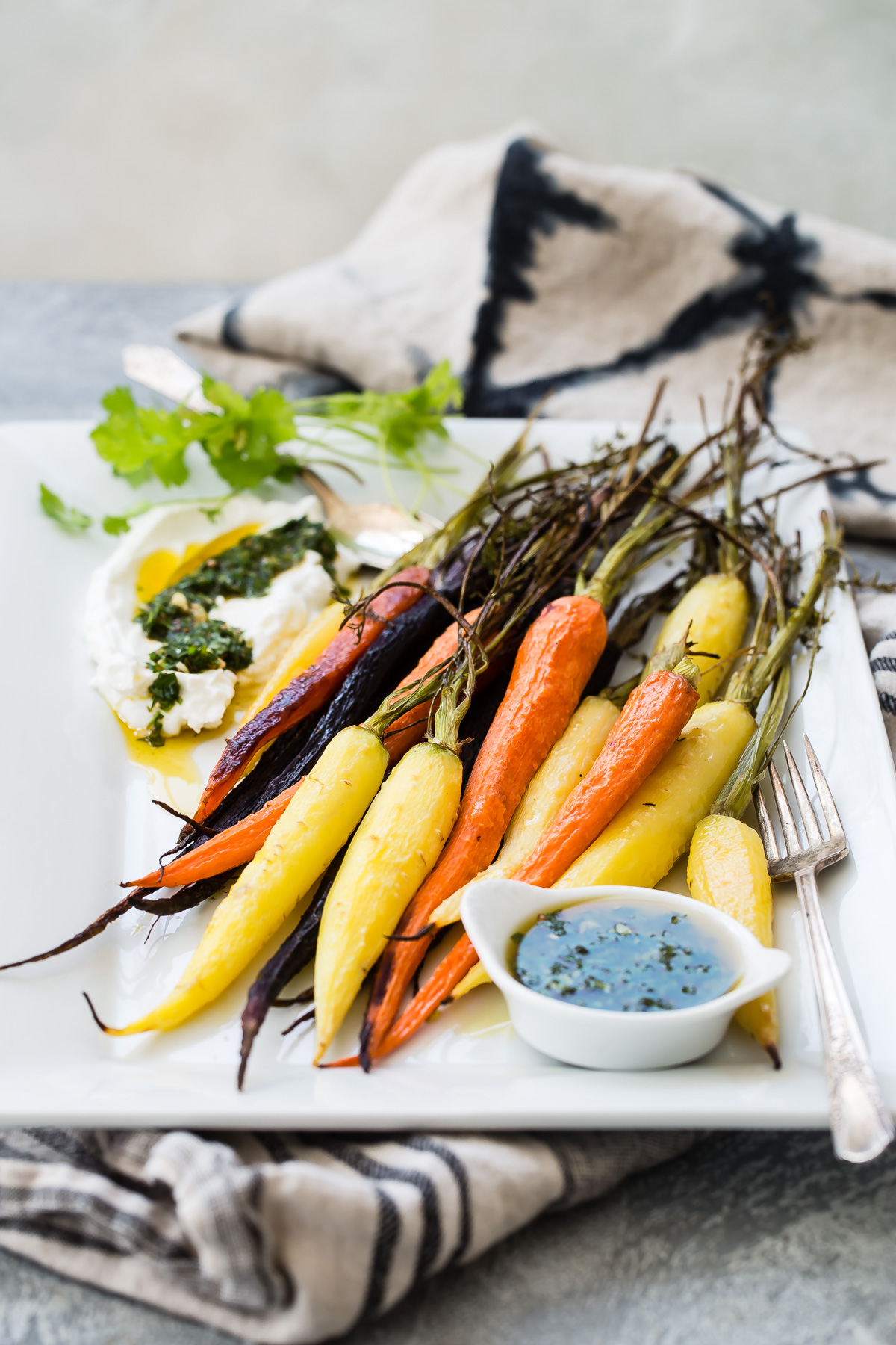 Caramelized Carrots with Chermoula from Weelicious.com