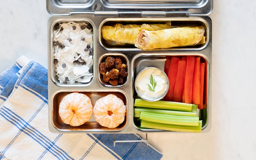 Dairy Free School Lunch from Weelicious.com