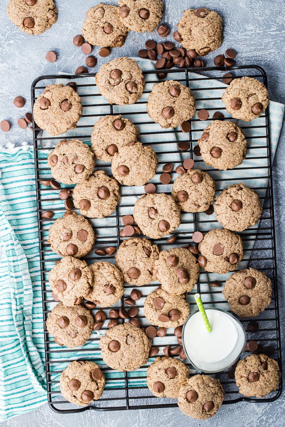 Grain Free Chocolate Chip Cookies recipe from Weelicious.com