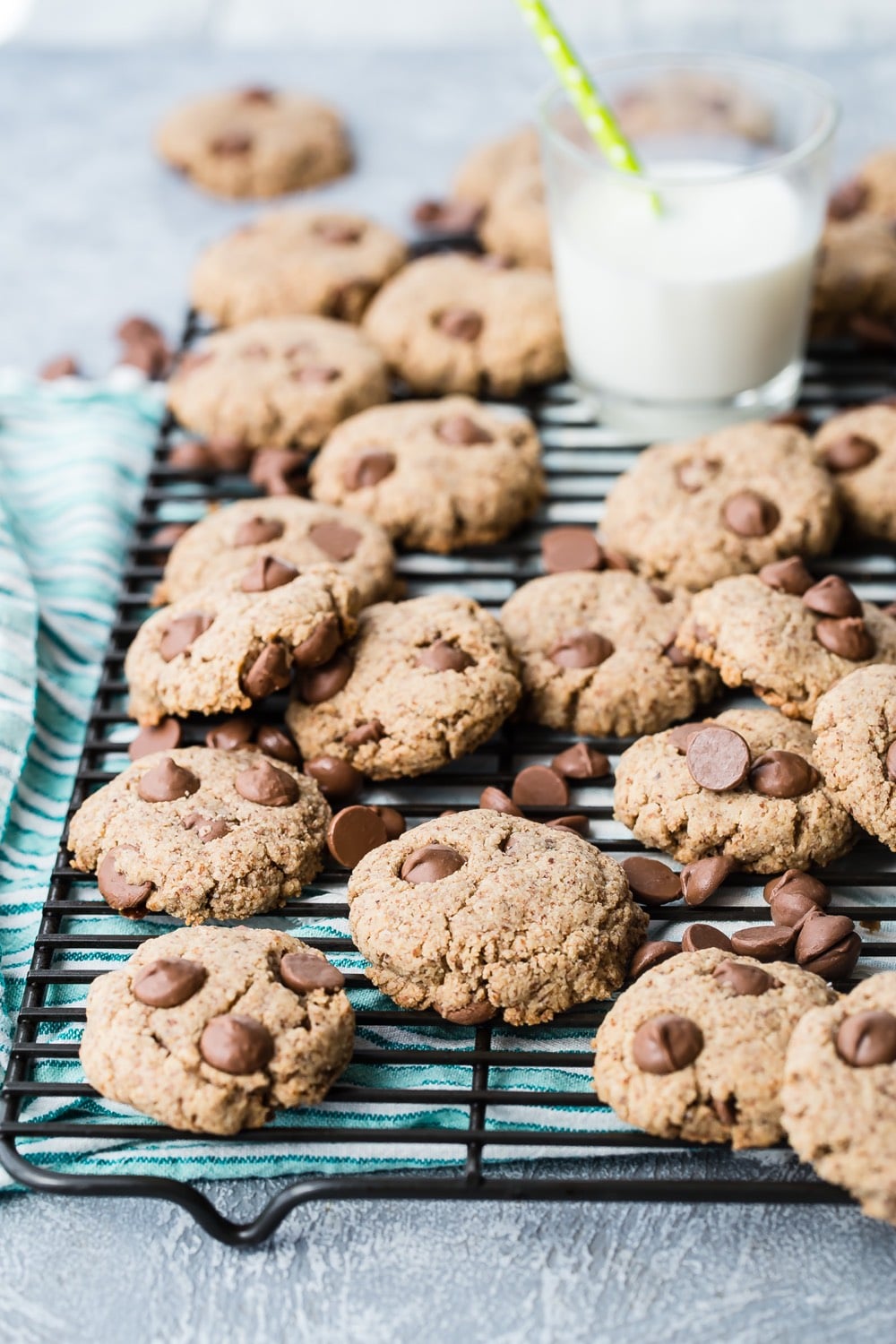 Grain Free Chocolate Chip Cookies recipe from Weelicious.com
