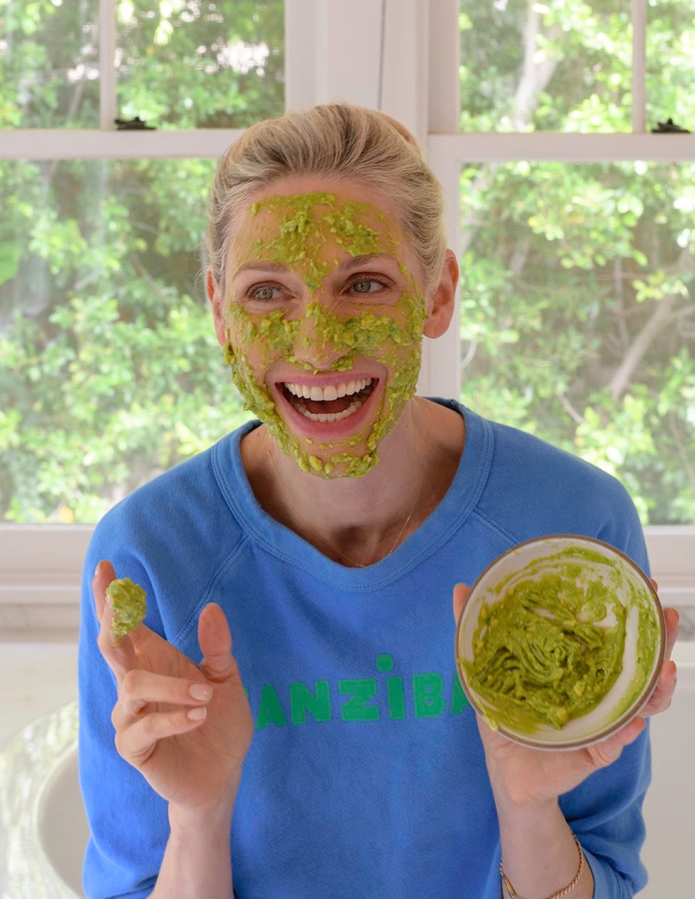 Avocado Honey Mask from Weelicious.com