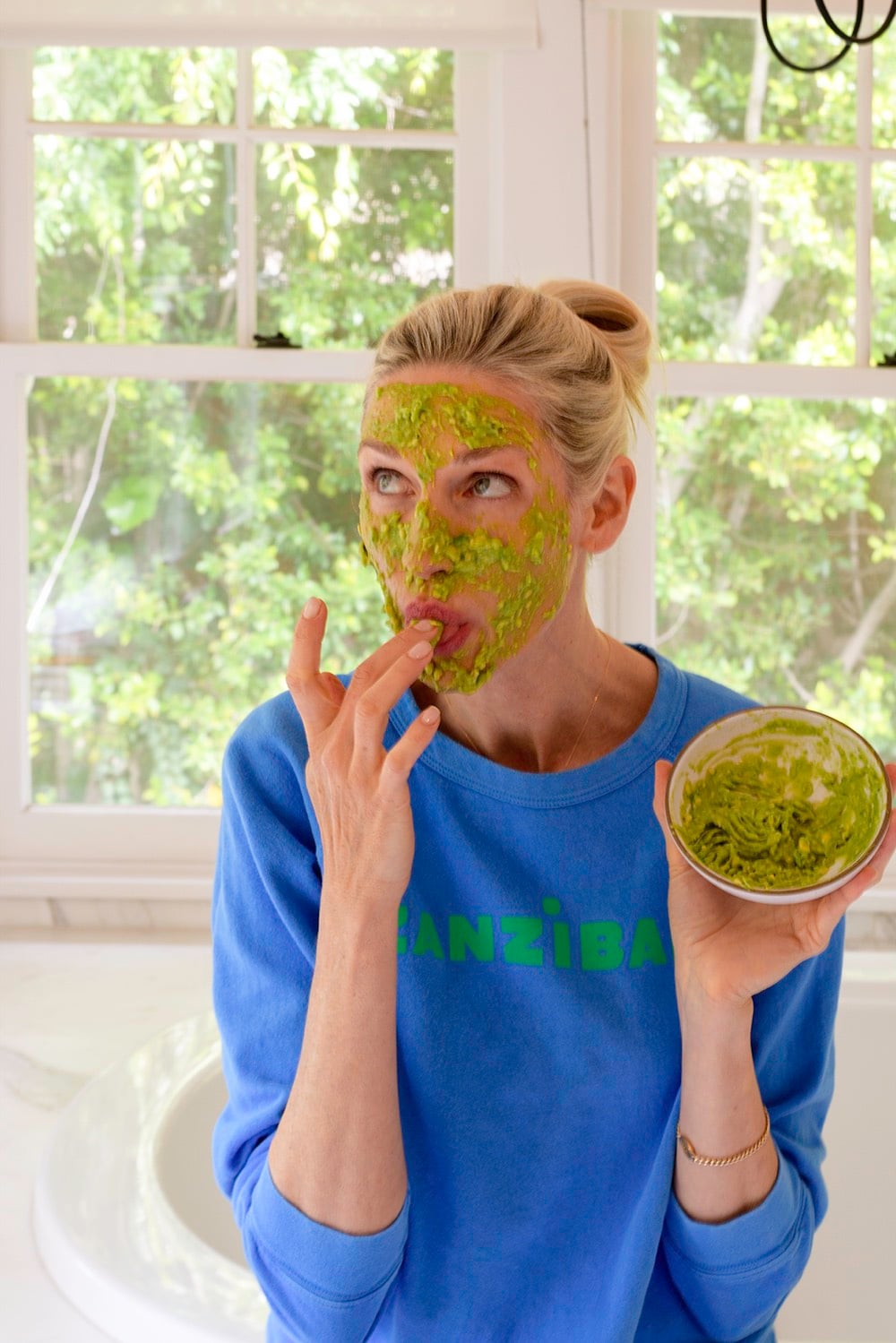 Avocado Honey Mask from Weelicious.com