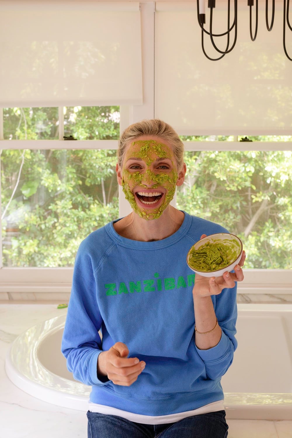 Avocado Honey Mask from Weelicious.com