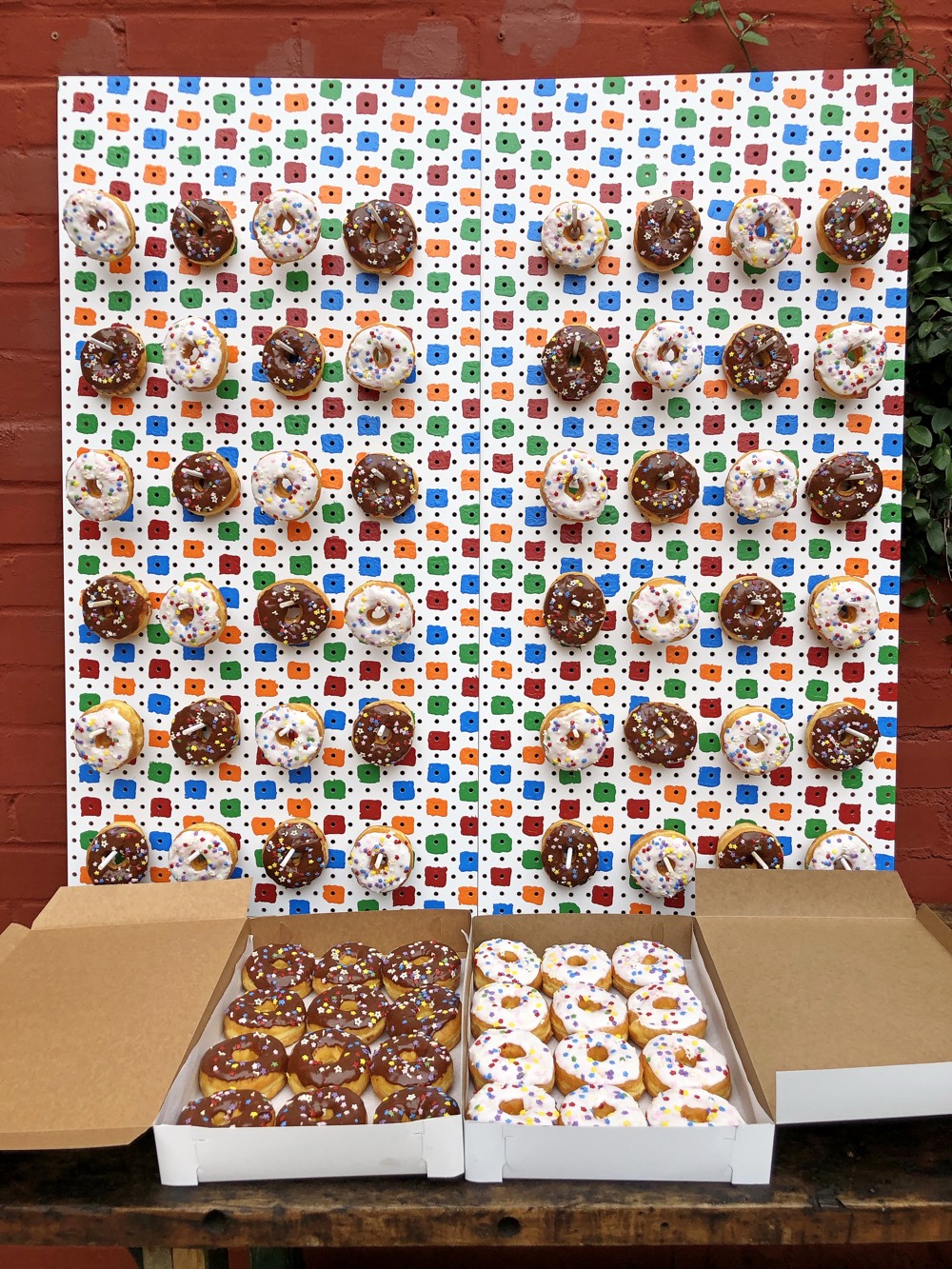 How to Build a Donut Wall from Weelicious.com