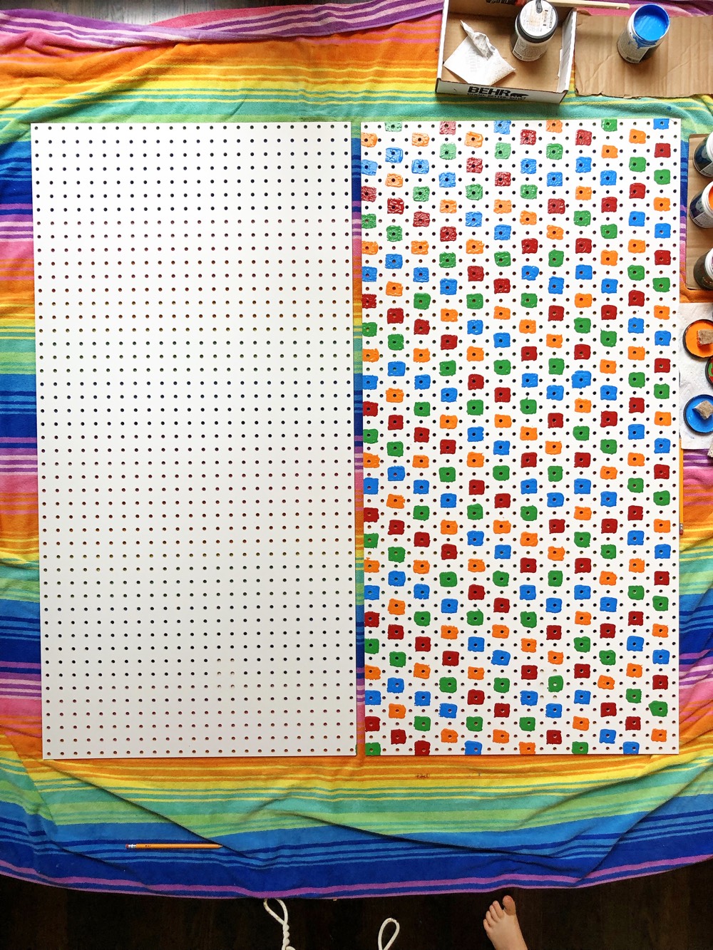 How to Build a Donut Wall from Weelicious.com