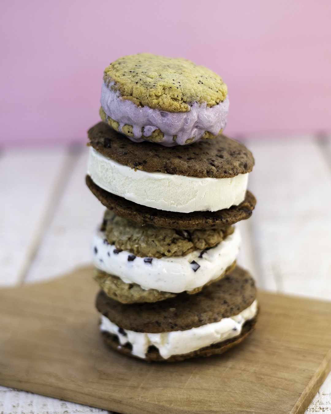 Ice Cream Cookie Sandwiches from Weelicious.com