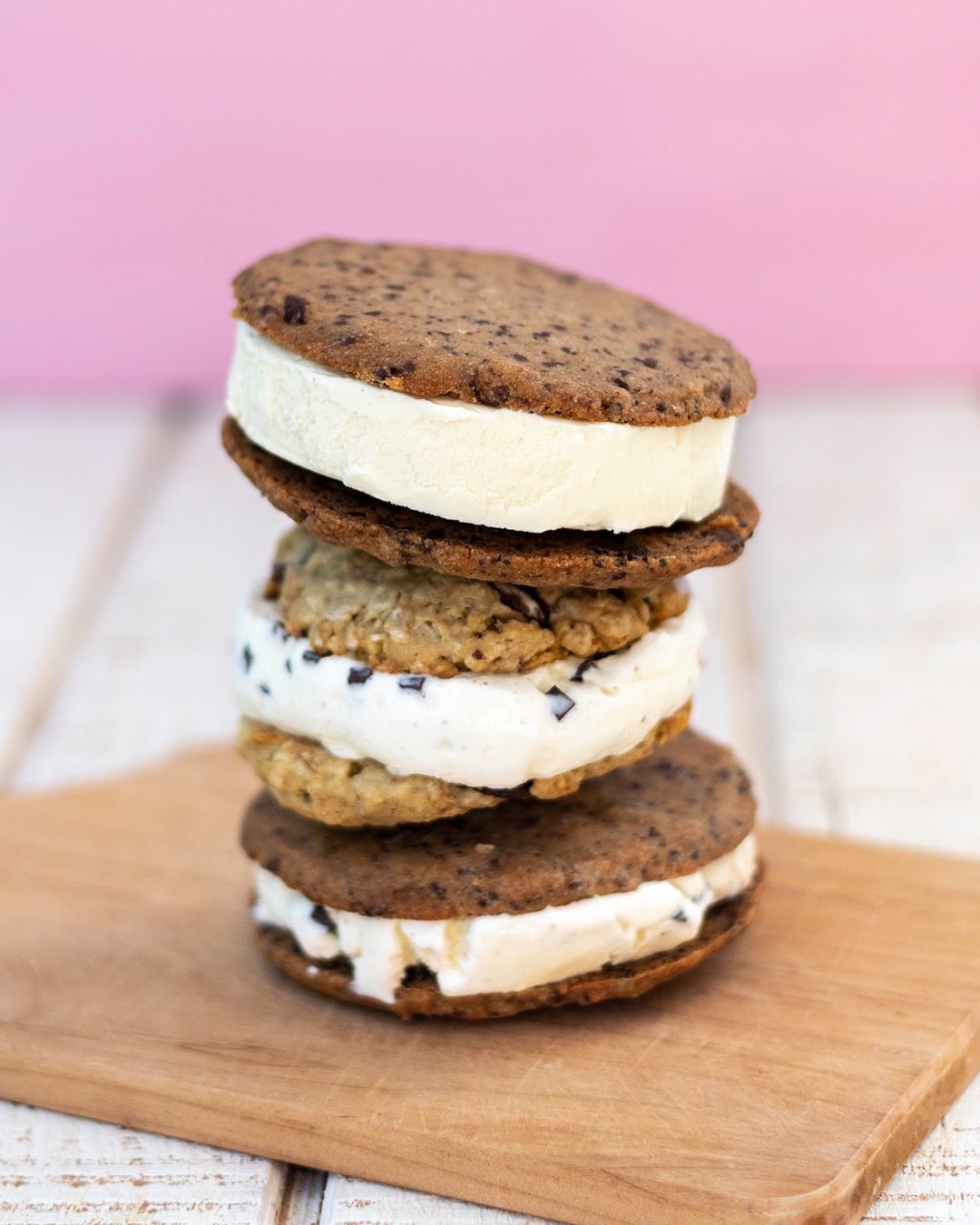 Ice Cream Cookie Sandwiches from Weelicious.com
