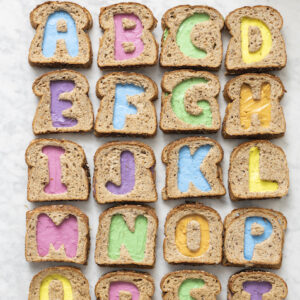 Monogram Sandwich from Weelicious.com