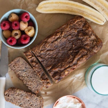 Gluten Free Banana Bread from Weelicious.com