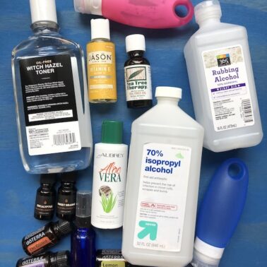 Homemade Hand Sanitizer from Weelicious.com