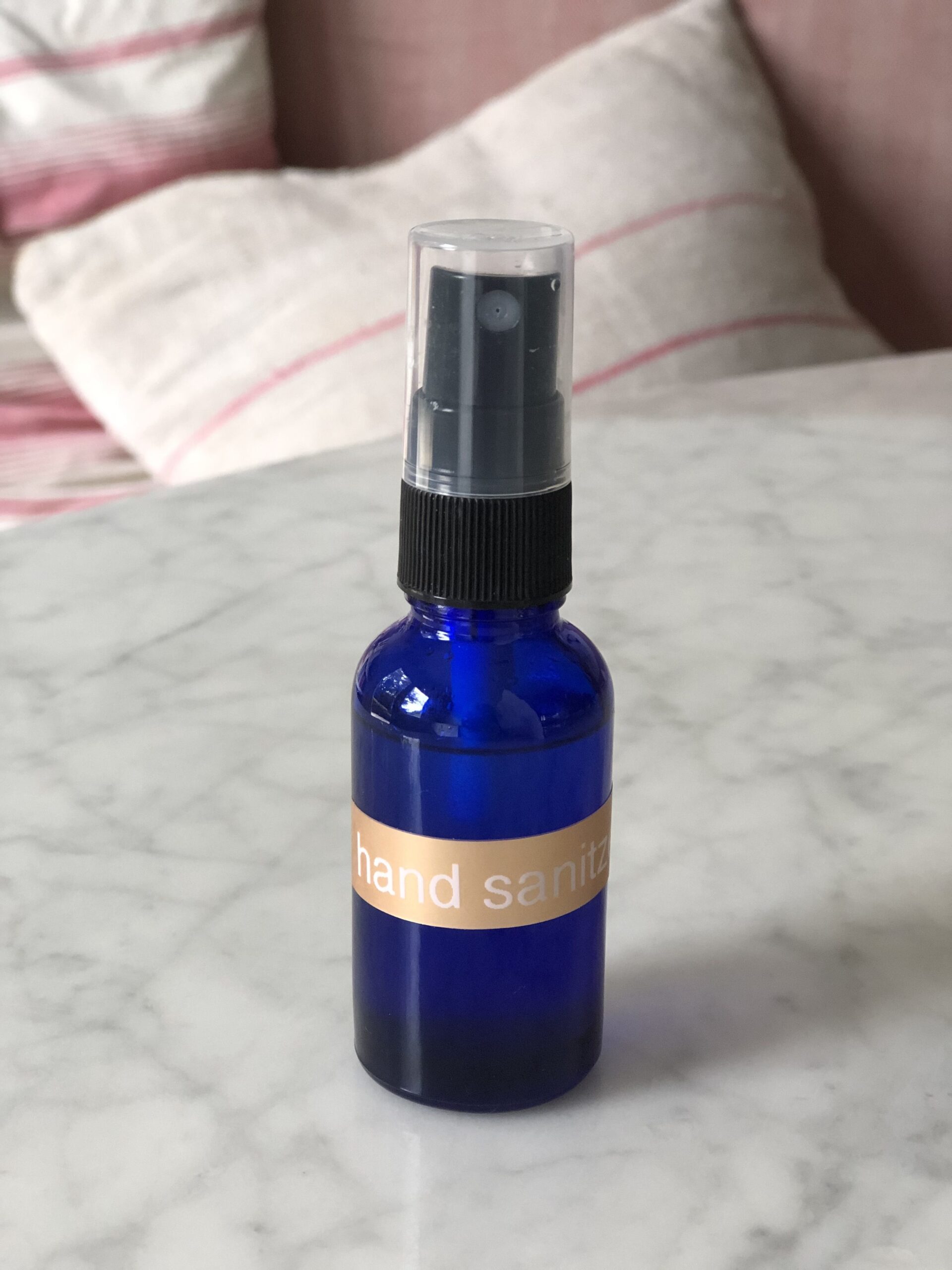 Homemade Hand Sanitizer from Weelicious.com