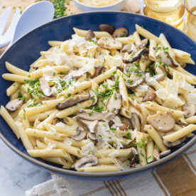 Wild Mushroom Pasta from Weelicious.com